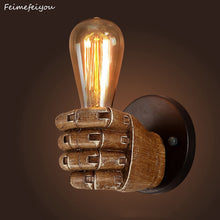 Load image into Gallery viewer, Creative Fist Resin Wall Lamps Decoration Cafe Restaurant